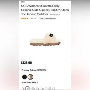 UGG Cozetta Curly Graphic サイズ24cm Cozetta Curly Graphic Indoor Outdoor Shoe | UGG®